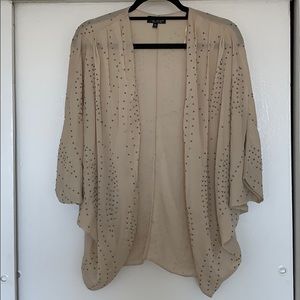 Boho chic cape